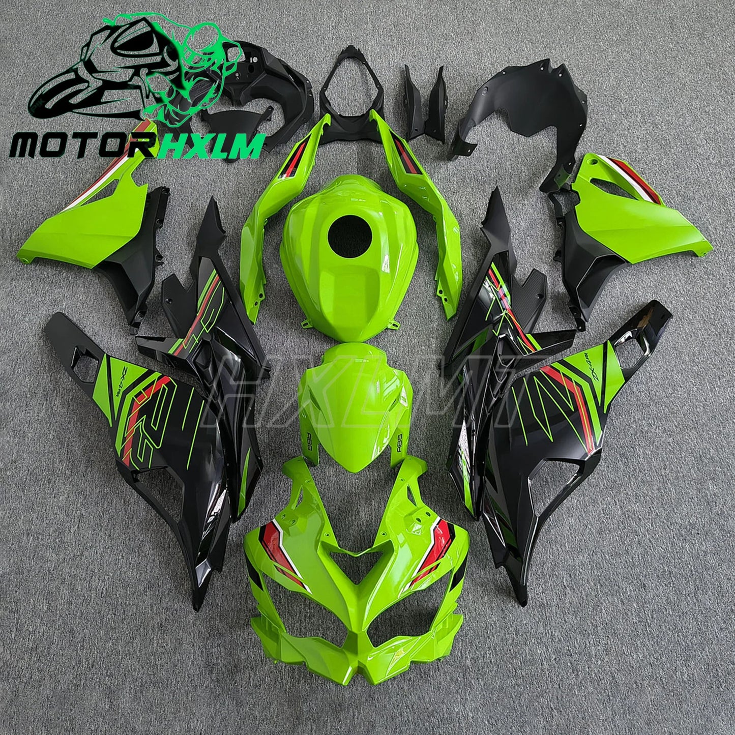 Full fairing kit For Kawasaki ZX4R/ZX4RR/ZX25R 2019 2021-2024 2025 Bodywork fairing Fairing kit Bodywork fairing kit