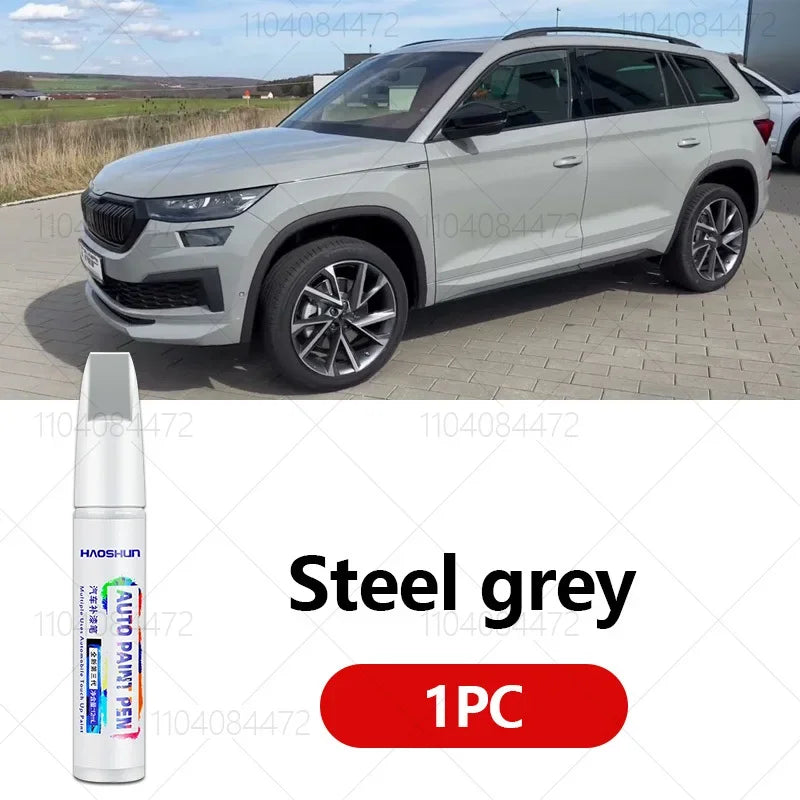 For Skoda Kodiaq 2016-2025 NS Paint Repair Pen Touch Up Scratch Remover DIY Auto Accessories Black White Red Orange Silver Blue
