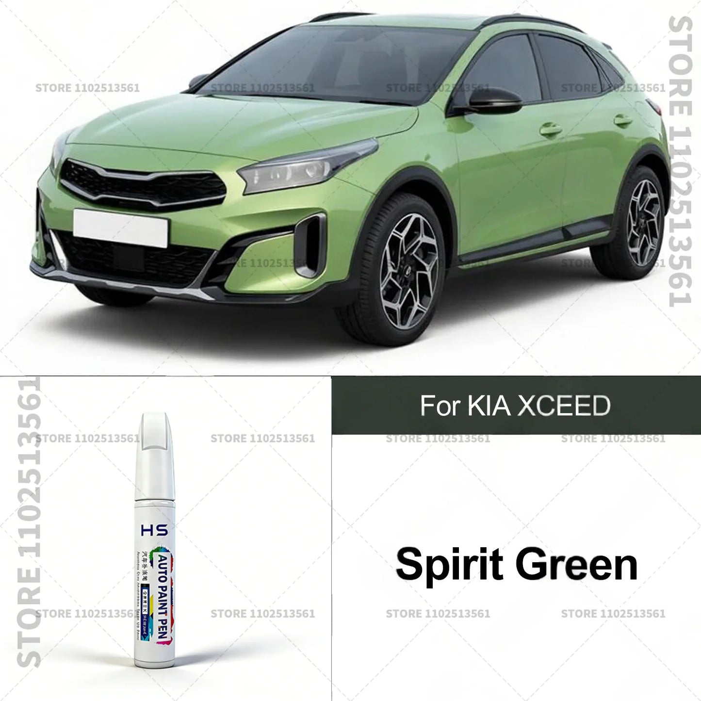 Car Paint Repair Pen Touch Up Paint Brush Scratch Remover for Deep Scratches and Marks For KIA XCEED Blue White Black Yellow Red