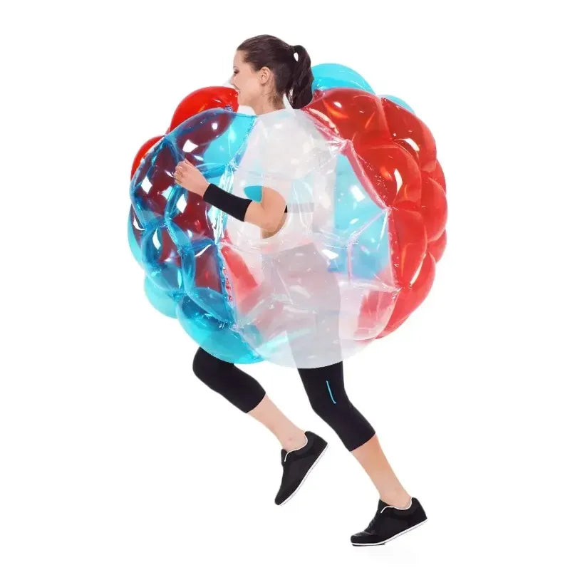 Inflatable Sumo Ball Wearable Human Hamster Ball Inflatable Body Bubble Ball for Adults Kids Outdoor Team Sports Bumper Fun