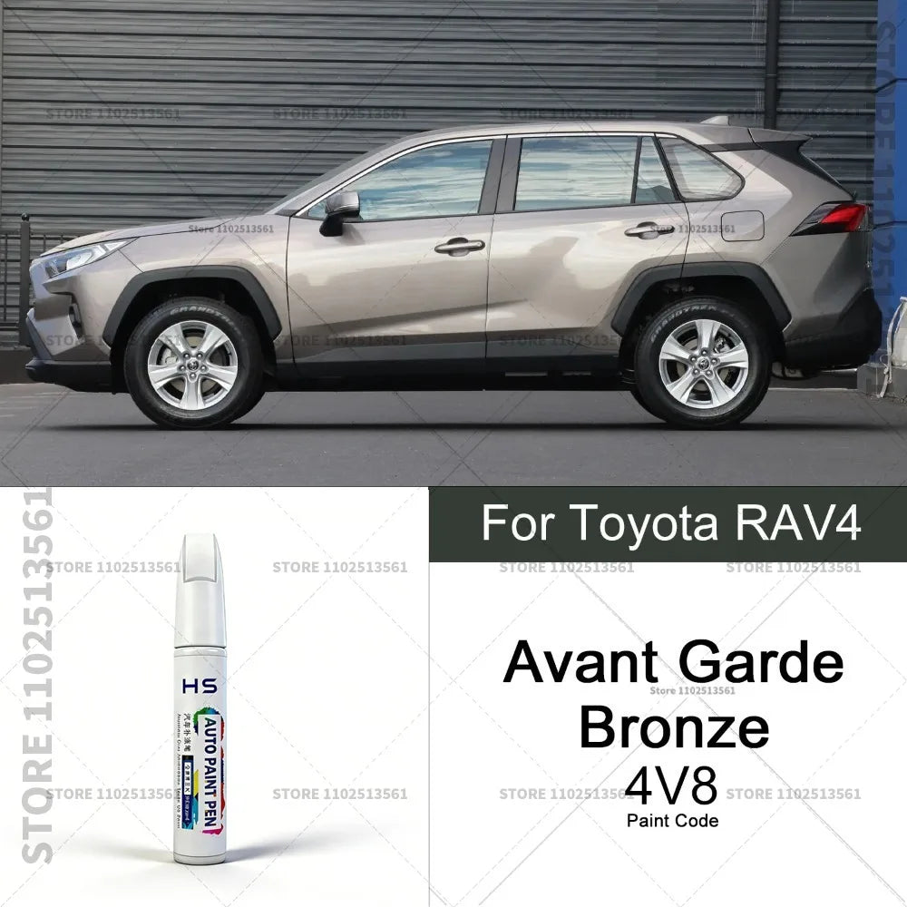 For Toyota RAV4 Car Paint Repair Pen Restores Original Factory Paint Finish Blue 8X8 White 070 Red Black 209 Uraban Khyaki Gray