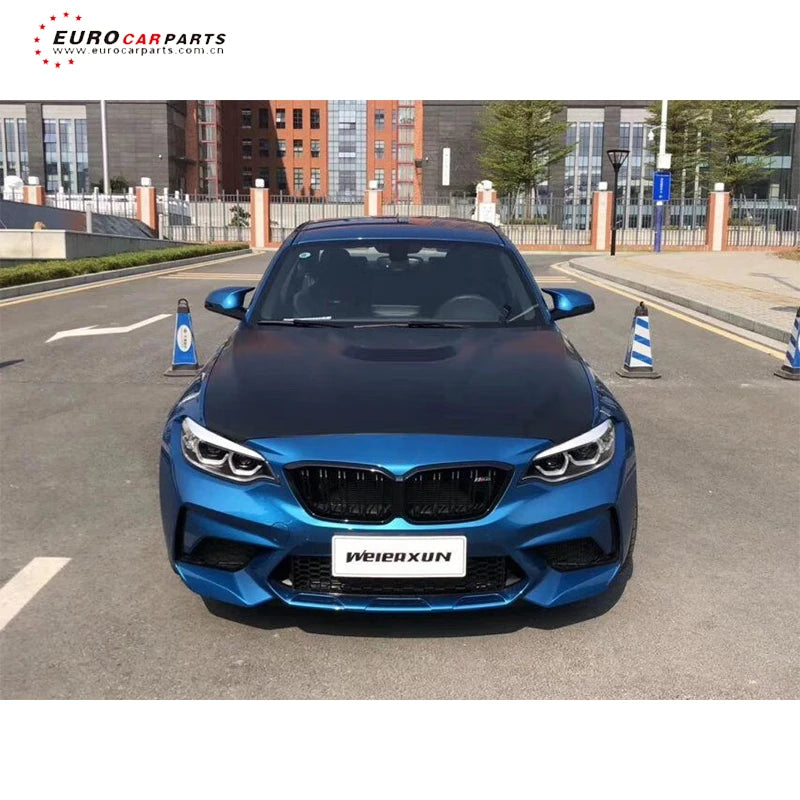 F20 F22 F87 Competition M2 Hood MP Style Iron Material F20 F22 F87 Engine Hoods Scoop for 2 Series Coupe Bonnets