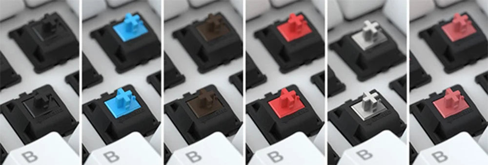 4'lü Sevimli Kedi Pençesi Klavye Tuş Kapağı Seti – Mekanik Klavye R4 Ok Tuşları İçin Pembe DIY Keycap