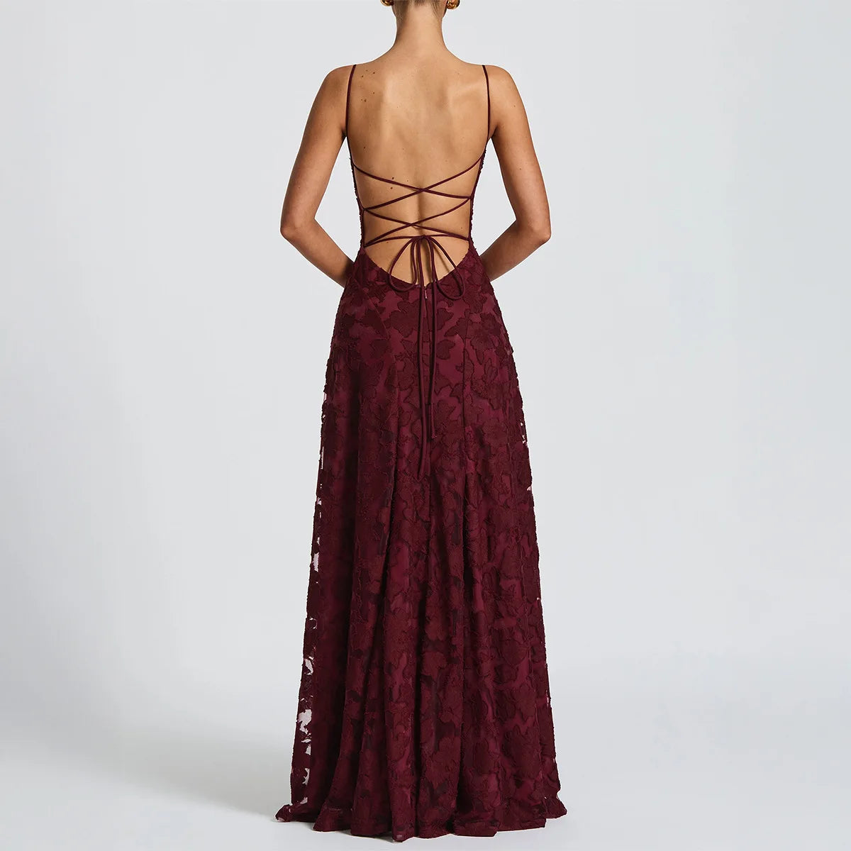 Di Yun Europe and the United States Elegant Temperament Condole Belt a Long Skirt Dress Women's 2026 Autumn and Winter Independe