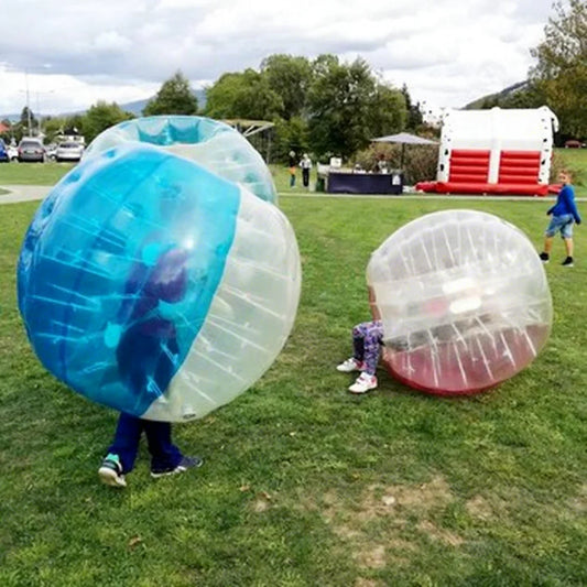 Großhandel Aufblasbarer Blasenball Fußball Aufblasbarer Stoßball Blasenfußball TPU PVC Menschlicher Körper Zorb Bälle Anpassbares Logo