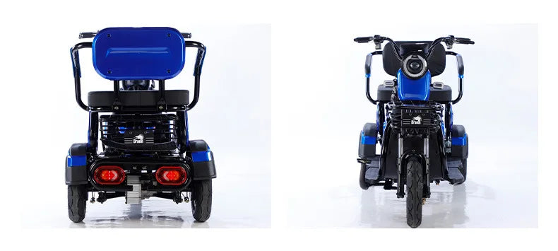 New Cargo Tricycle Home Small Electric Three-wheeled Open Body 600W/800W/1000W Lead Acid Battery