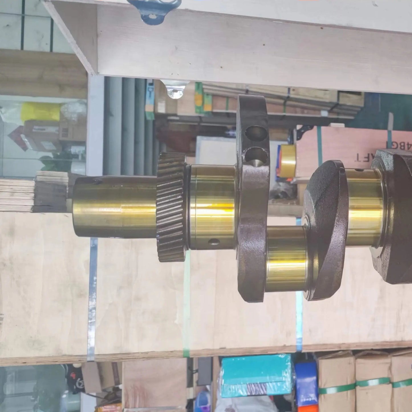JM 3306 Crankshaft 4N7693 High-precision Dimensions, Stable Power Transmission for Cat 3306 Engines Construction Machinery Parts