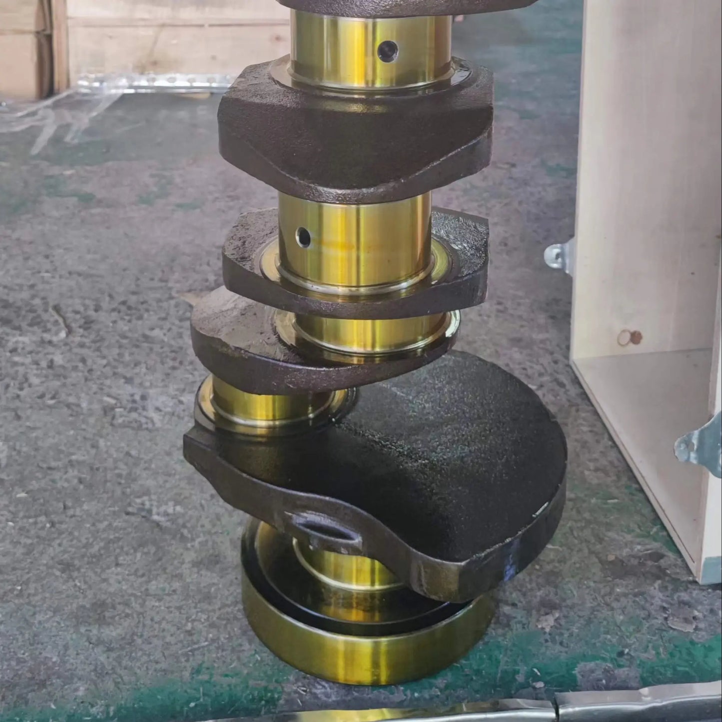 JM 3306 Crankshaft 4N7693 High-precision Dimensions, Stable Power Transmission for Cat 3306 Engines Construction Machinery Parts