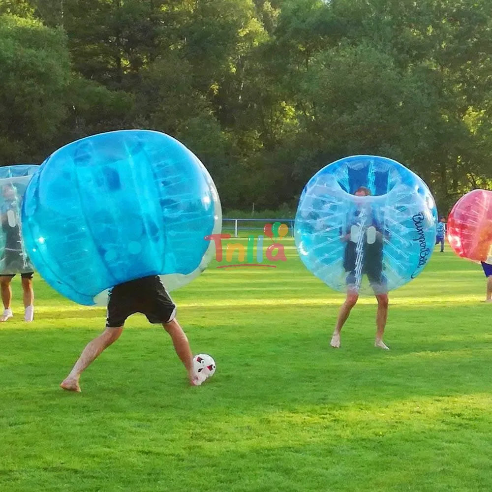 Wholesale Inflatable Bubble Ball Football Inflatable Bumper Ball Bubble Soccer TPU PVC Human Body Zorb Balls Customizable Logo