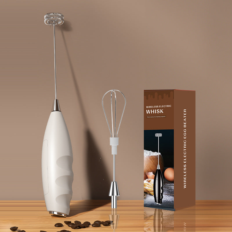 Premium Mini Milchaufschäumer – Handheld Elektrischer Kaffee-Cremeschläger