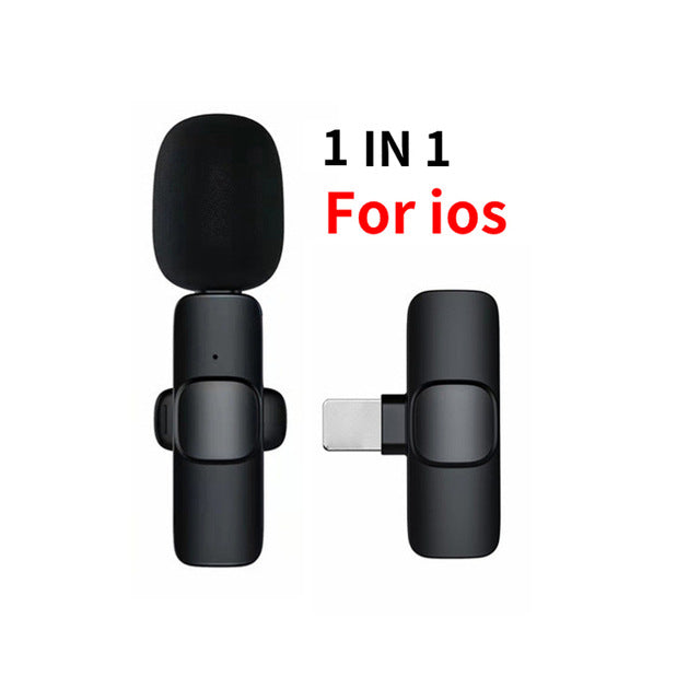 Drahtloses Ansteckmikrofon der nächsten Generation – tragbares Mini-K1-Mikrofon für Audio- und Videoaufnahmen