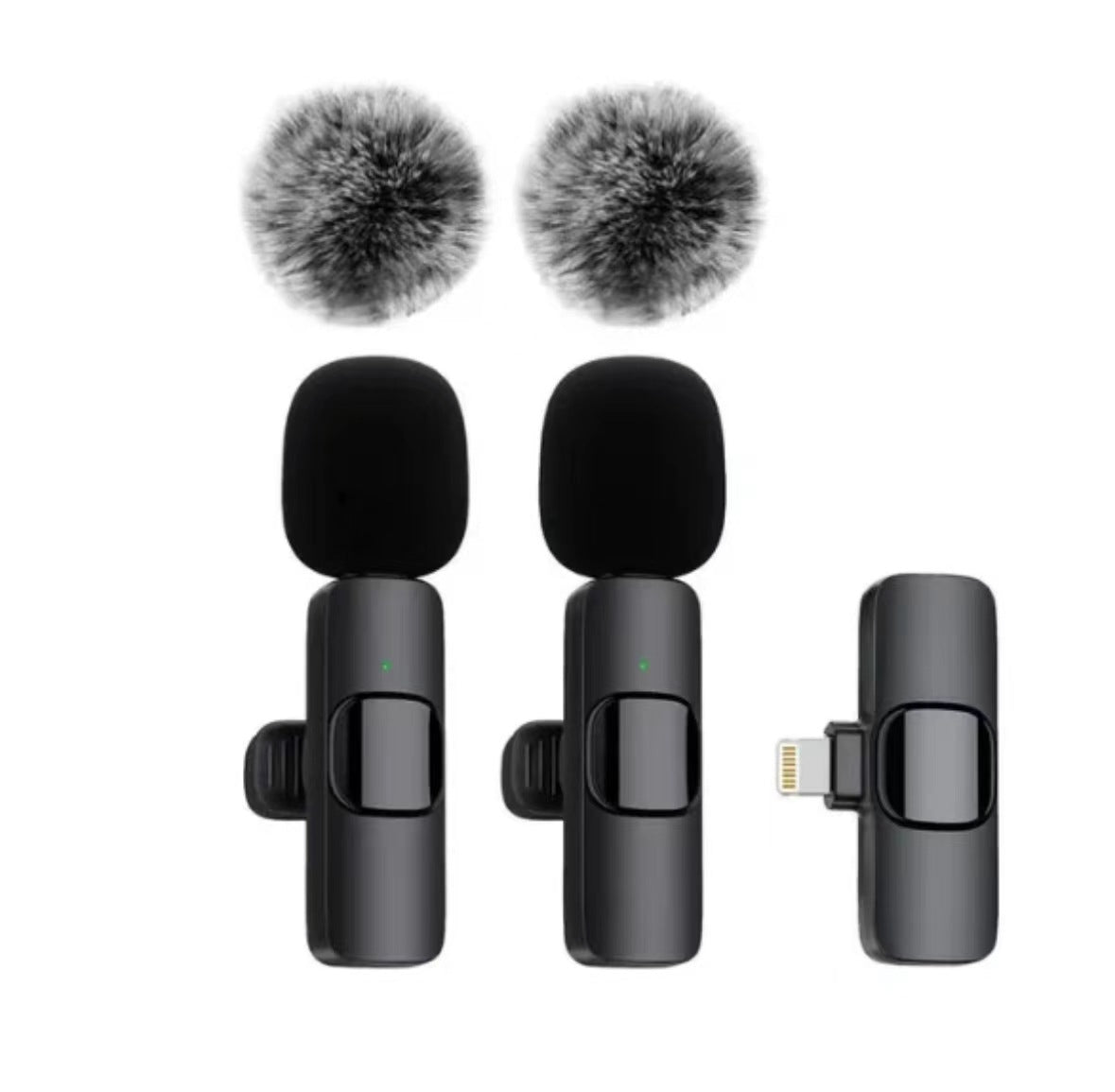 Drahtloses Ansteckmikrofon der nächsten Generation – tragbares Mini-K1-Mikrofon für Audio- und Videoaufnahmen