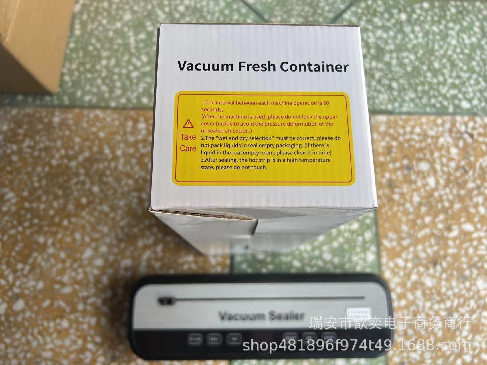 Vakumlu Gıda Saklama Makinesi - Islak ve Kuru Kullanım, Bıçaklı Kesme, Mutfak İçin Plastik Ambalaj Makinesi