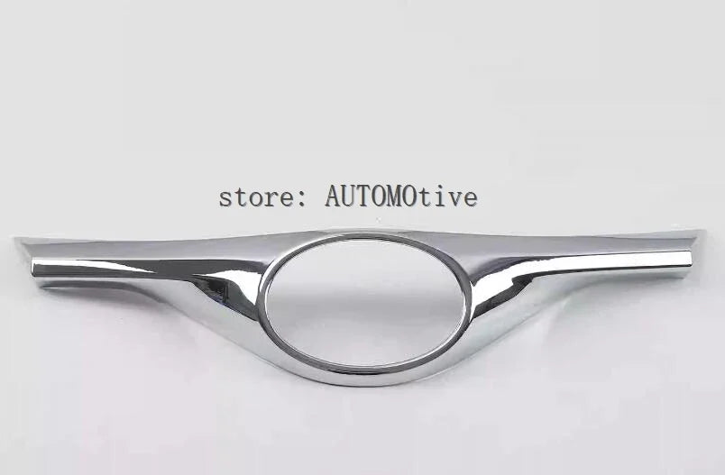 For Toyota C-HR CHR 2017 2018 2019 2020 2021 Car Sticker Cover Detector ABS Chrome Trim Front Bottom Grid Grill Grille Hood 1pcs