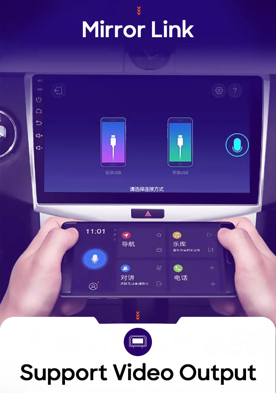 For Peugeot Partner 1 2002-2008 Car Radio Carplay Navigation GPS Multimedia Player Android Auto Video Display WiFi 4G No 2din 2K