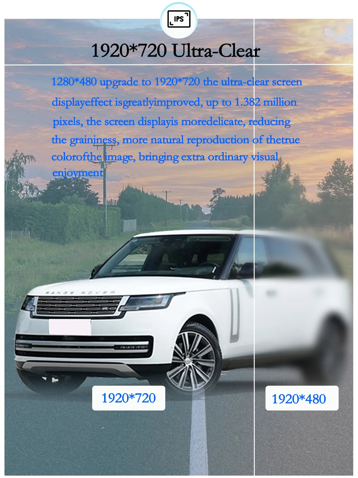 12.3" For Range Rover Vogue L405 2013-2017 Android 14 multimedia player car GPS radio Carplay automatically retains OEM menu