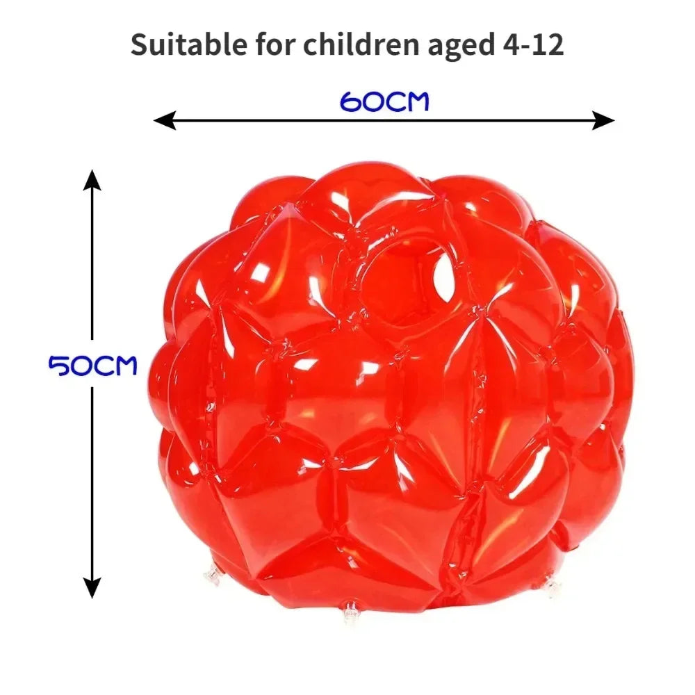 Inflatable Sumo Ball Wearable Human Hamster Ball Inflatable Body Bubble Ball for Adults Kids Outdoor Team Sports Bumper Fun