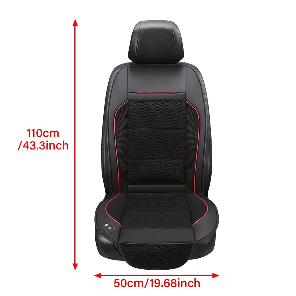 Universal Car Seat Covers Breathable Car Cooling Seat Massage with 3Fan for Cars Trucks SUVs and Van Cars Accessories