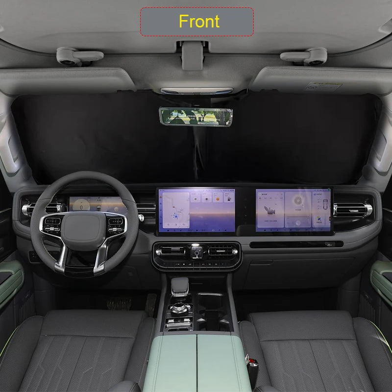 Car Black For BEIJING BAIC BJ40 2025-2026 Window Privacy Sunshade Auto Anti-UV Heat Insulation Protect Cover Interior Accessory