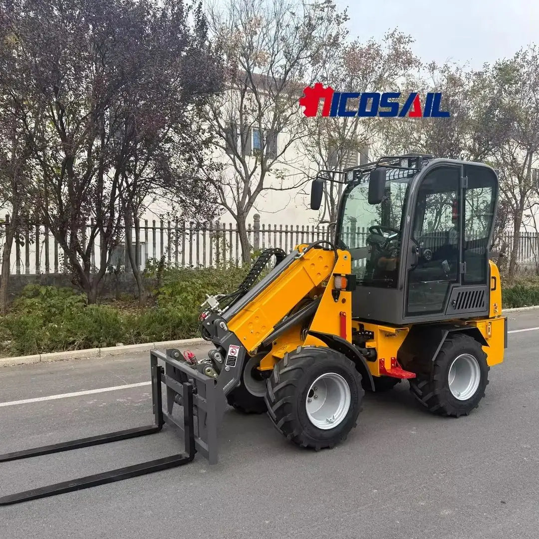 EPA certified ZL918X telescopic loader with multiple uses of 800kg per machine