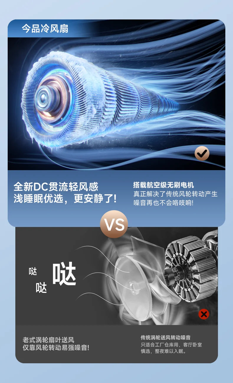 2026 New Portable Evaporative Air Cooler Household Water Cooling Fan Mini Mobile Air Conditioner Fan For Bedroom Dormitory