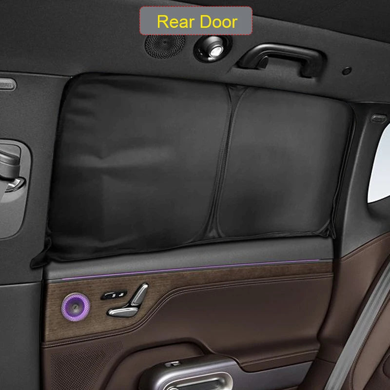 Car Black Windows Privacy Sunshade For SMART #5 2025-Present Anti-UV Heat Insulation Protect Cover Interior Auto Accessories
