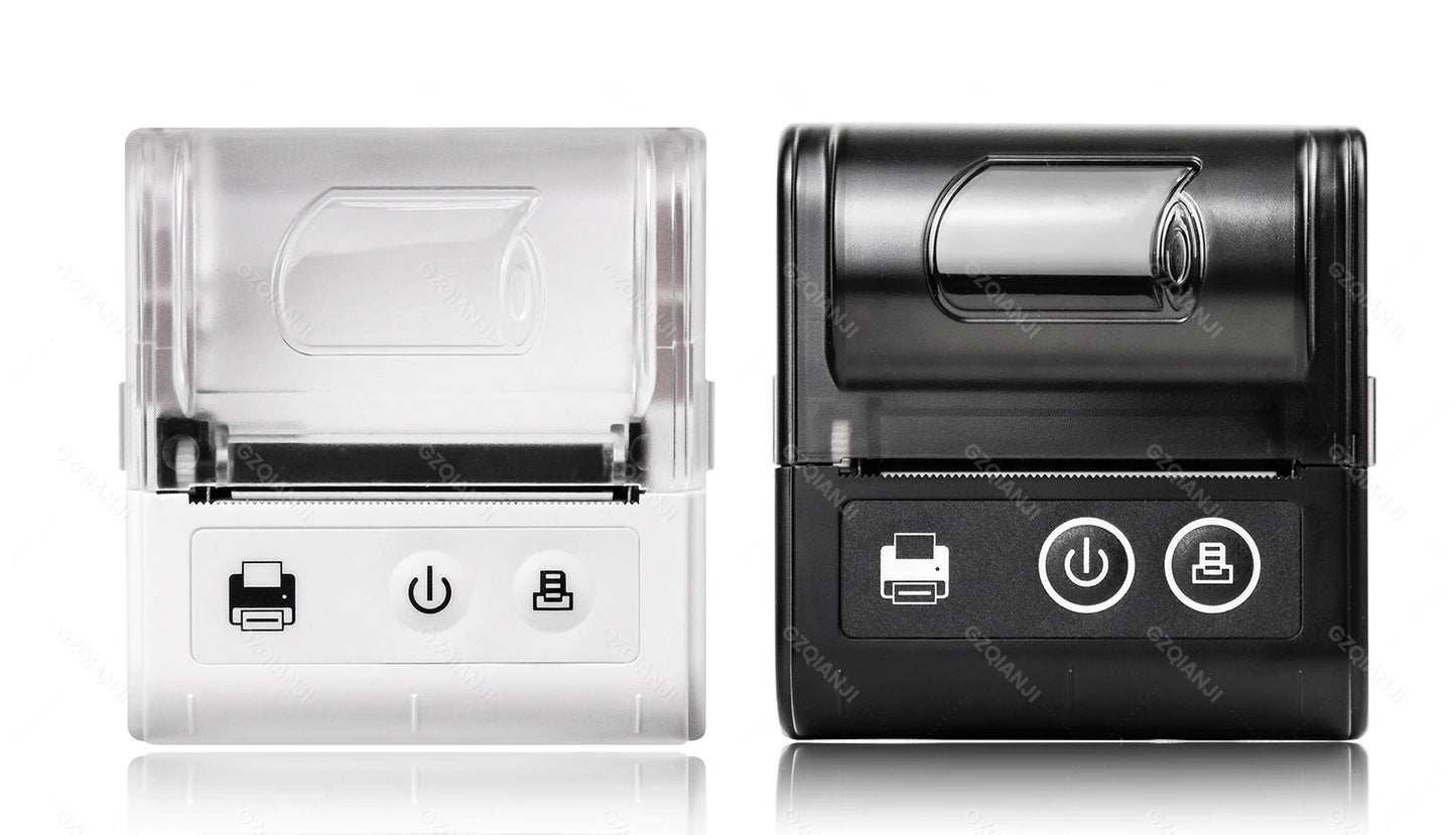 58-mm-Mini-Belegdrucker – Bluetooth, USB, kabelloser tragbarer POS-Drucker – kompatibel mit Android/iOS/PC