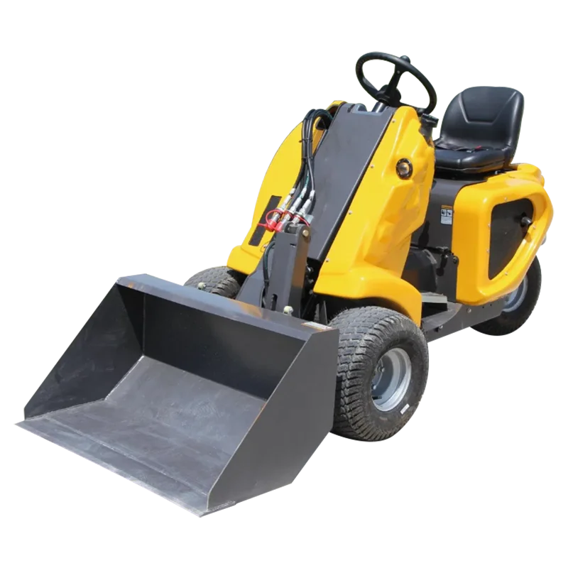 Factory price customization three wheeled small sliding loader wheel sliding loader construction site