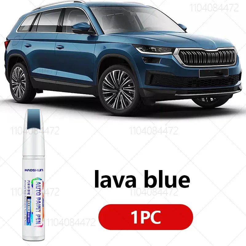 For Skoda Kodiaq 2016-2025 NS Paint Repair Pen Touch Up Scratch Remover DIY Auto Accessories Black White  Red Orange Silver Blue