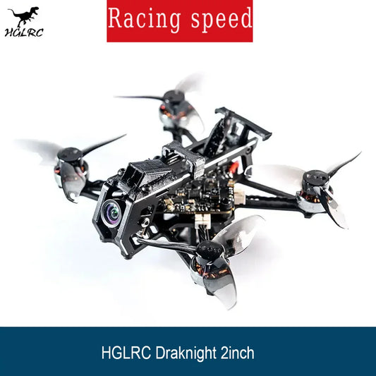 HGLRC 2025 New Draknight 2inch 91.8mm Toothpick FPV Drone with SPECTER12 ES2-4S AIO 400mW VTX SPECTER 1003 10000KV Motor