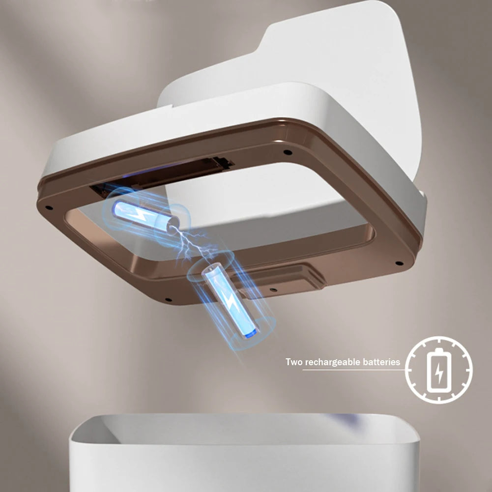 15/18L Smarter Sensor-Mülleimer - Wasserdicht, berührungslos, leise elektrisch - Küche, Bad, Schlafzimmer