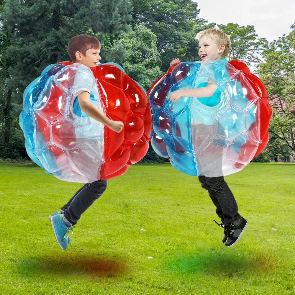Inflatable Sumo Ball Wearable Human Hamster Ball Inflatable Body Bubble Ball for Adults Kids Outdoor Team Sports Bumper Fun