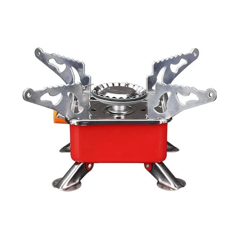 Taşınabilir Mini Katlanır Gaz Ocağı – Ultra Hafif Kamp Tüp Ocağı | Yürüyüş ve Seyahat Ekipmanı