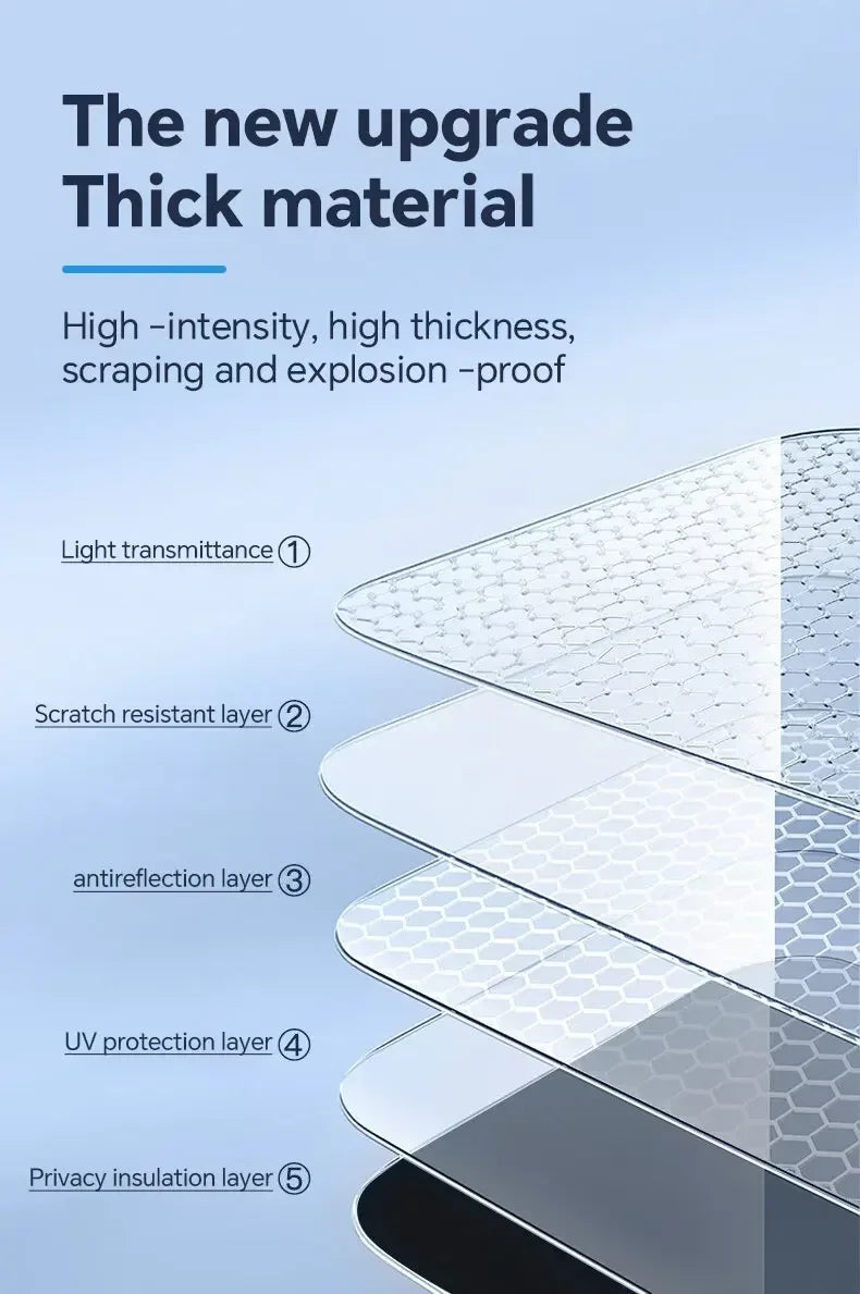 For Tesla Model 3 UP Pre-cut Window Privacy Tint Film One Way Solar UV Protector Heat Rejection Car Glass Sticker Summer
