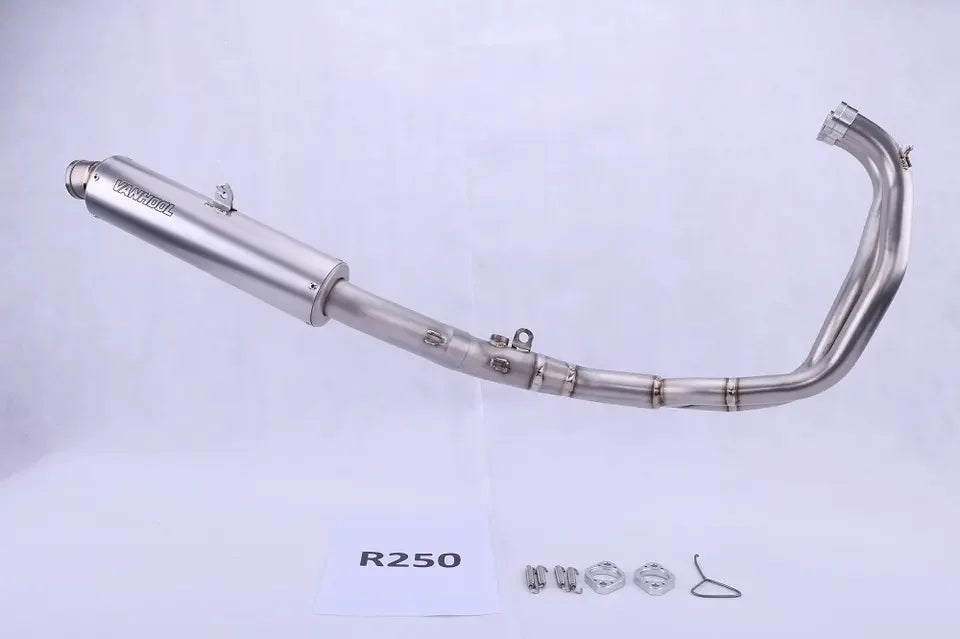 FFBBYZF R25 slip on High Performance Exhaust Pipe Parts