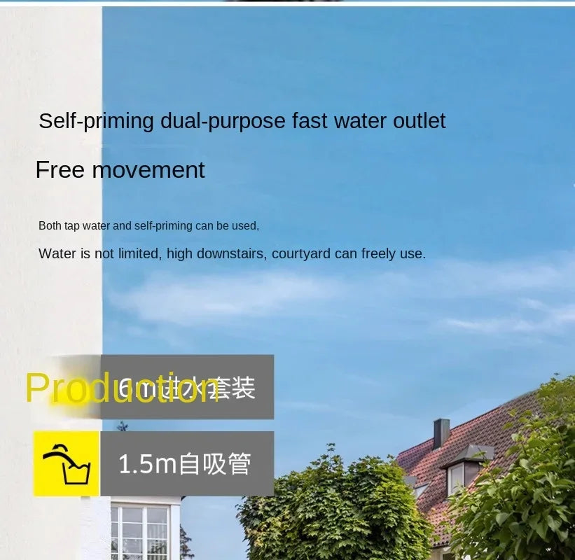 Car washing machine 220V high-pressure household water gun new portable car brushing artifact cleaning high-power pump