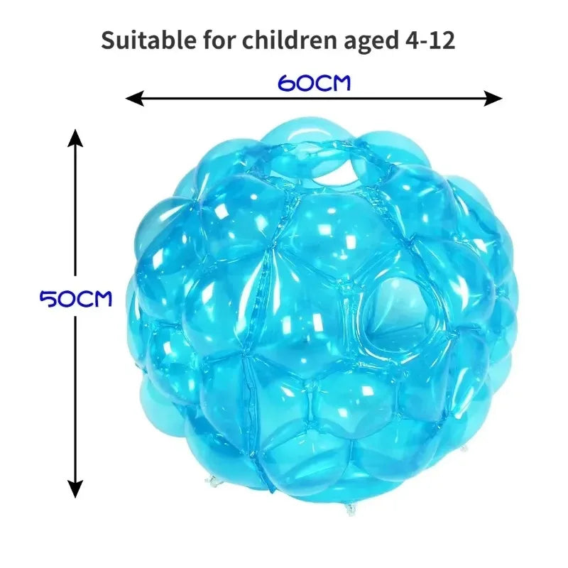Inflatable Sumo Ball Wearable Human Hamster Ball Inflatable Body Bubble Ball for Adults Kids Outdoor Team Sports Bumper Fun