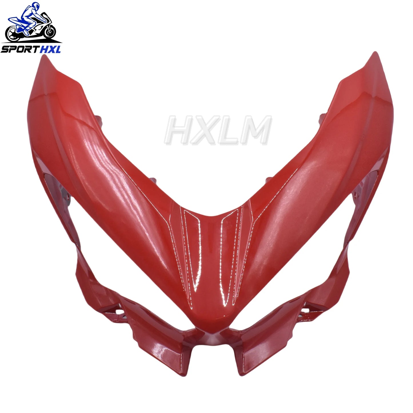 Front Head Upper Nose Fairing Headlight Deflector Plate Shroud Cover Cowling For Ninja400 NINJA250 2018 2019 2020 2021 2022 2023