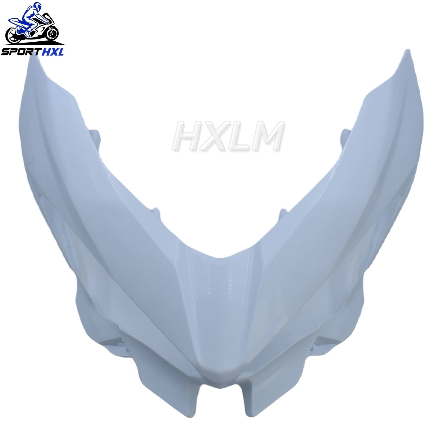 Front Head Upper Nose Fairing Headlight Deflector Plate Shroud Cover Cowling For Ninja400 NINJA250 2018 2019 2020 2021 2022 2023