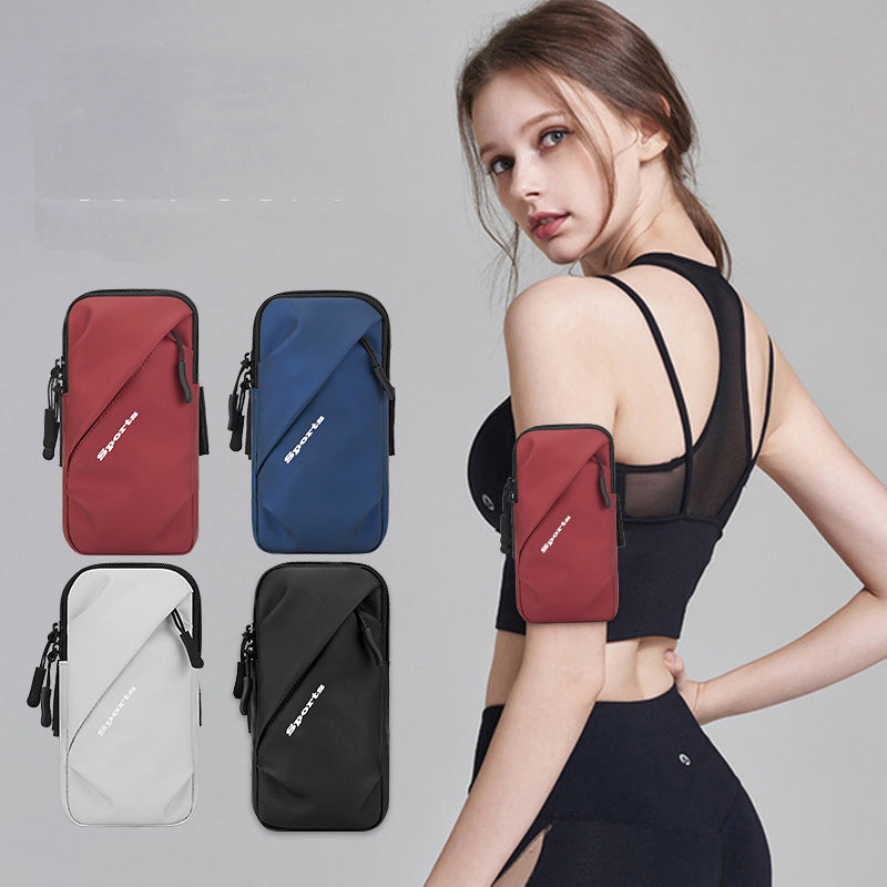 Koşu Telefon Kol Bandı – iPhone ve Evrensel Uyumlu, Su Geçirmez Spor Kol Çantası