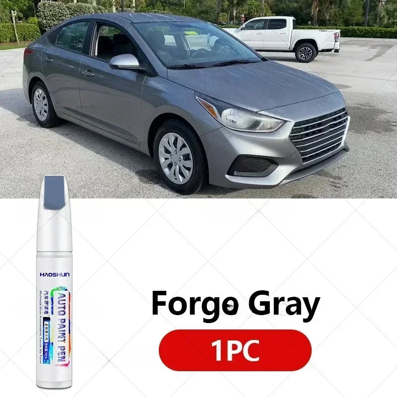 For Hyundai Accent MC RB HY XP 2000-2025 Paint Repair Pen Touch Up Scratch Remover DIY Auto Accessories Black White Blue Silver