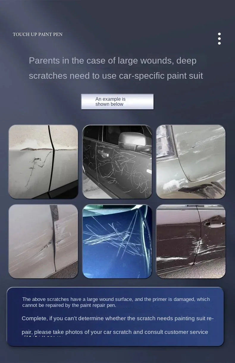 For Hyundai Accent MC RB HY XP 2000-2025 Paint Repair Pen Touch Up Scratch Remover DIY Auto Accessories Black White Blue Silver