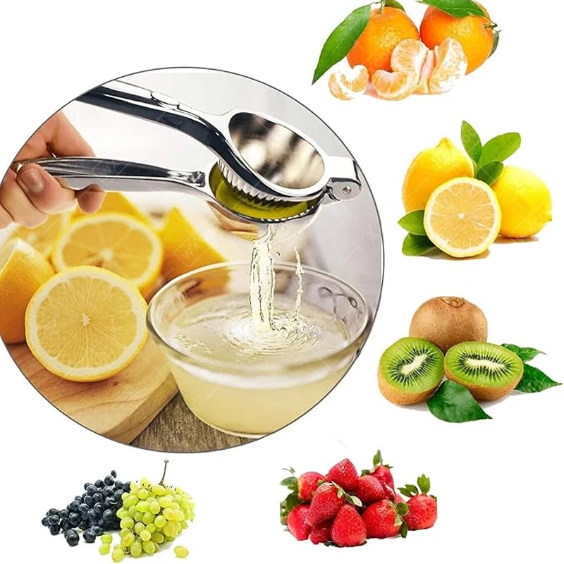 Paslanmaz Çelik Manuel Limon Sıkacağı – Narenciye & Misket Limonu için, Kolay Temizlenir