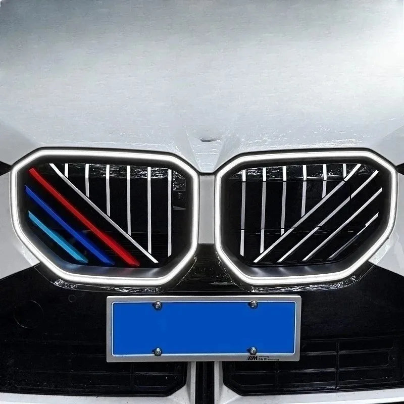 For BMW X3 G45 G48 2025-2026 ABS Car Front Grille Grill Cover Clip Trim Exterior Accessories