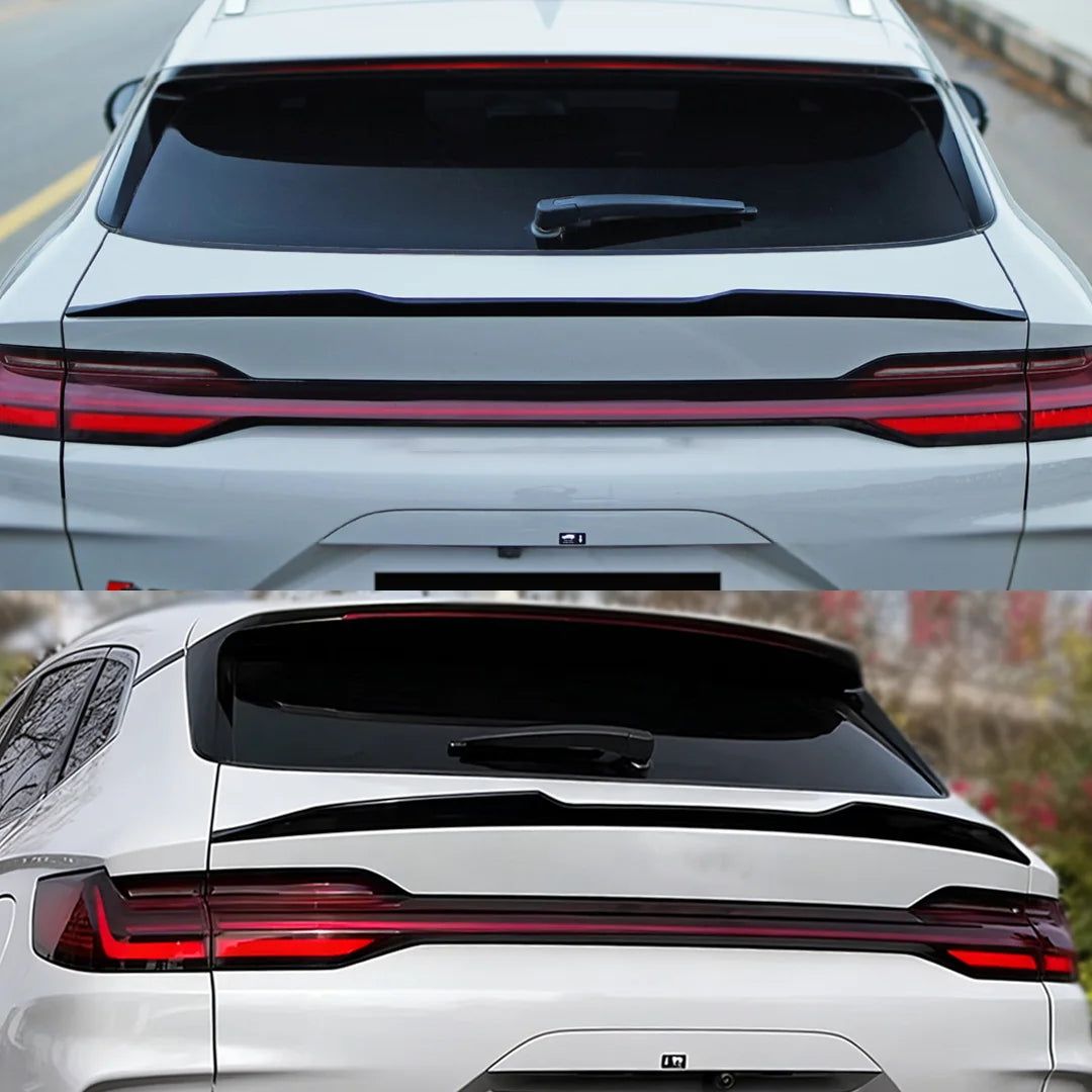 Air Deflector Boot Lip Mid Rear Spoiler Wing For BYD Seal U Sealion 6 Song Plus 2023-2025 DM-i or EV Tuning Accessories