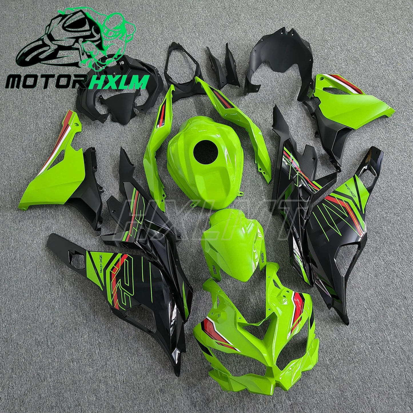 Full fairing kit For Kawasaki ZX4R/ZX4RR/ZX25R 2019 2021-2024 2025 Bodywork fairing Fairing kit Bodywork fairing kit