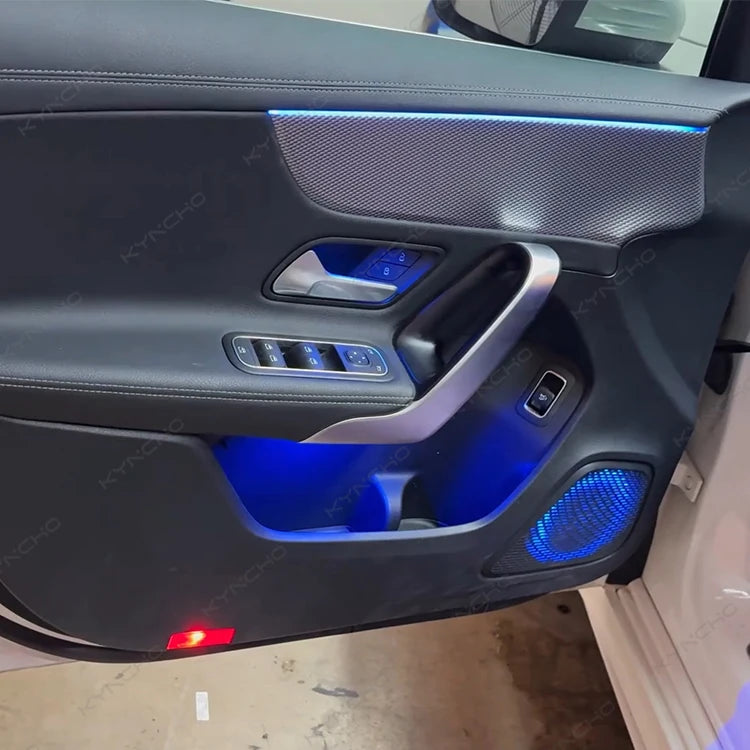 For Benz A Class W177 LED  Car Ambient Light kit Automotive Ambient Lighting color changing led interior Smart App Controlled