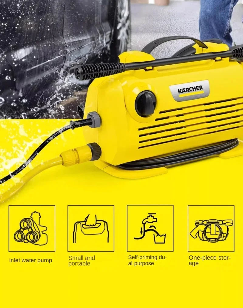 Car washing machine 220V high-pressure household water gun new portable car brushing artifact cleaning high-power pump