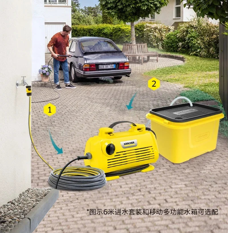 Car washing machine 220V high-pressure household water gun new portable car brushing artifact cleaning high-power pump