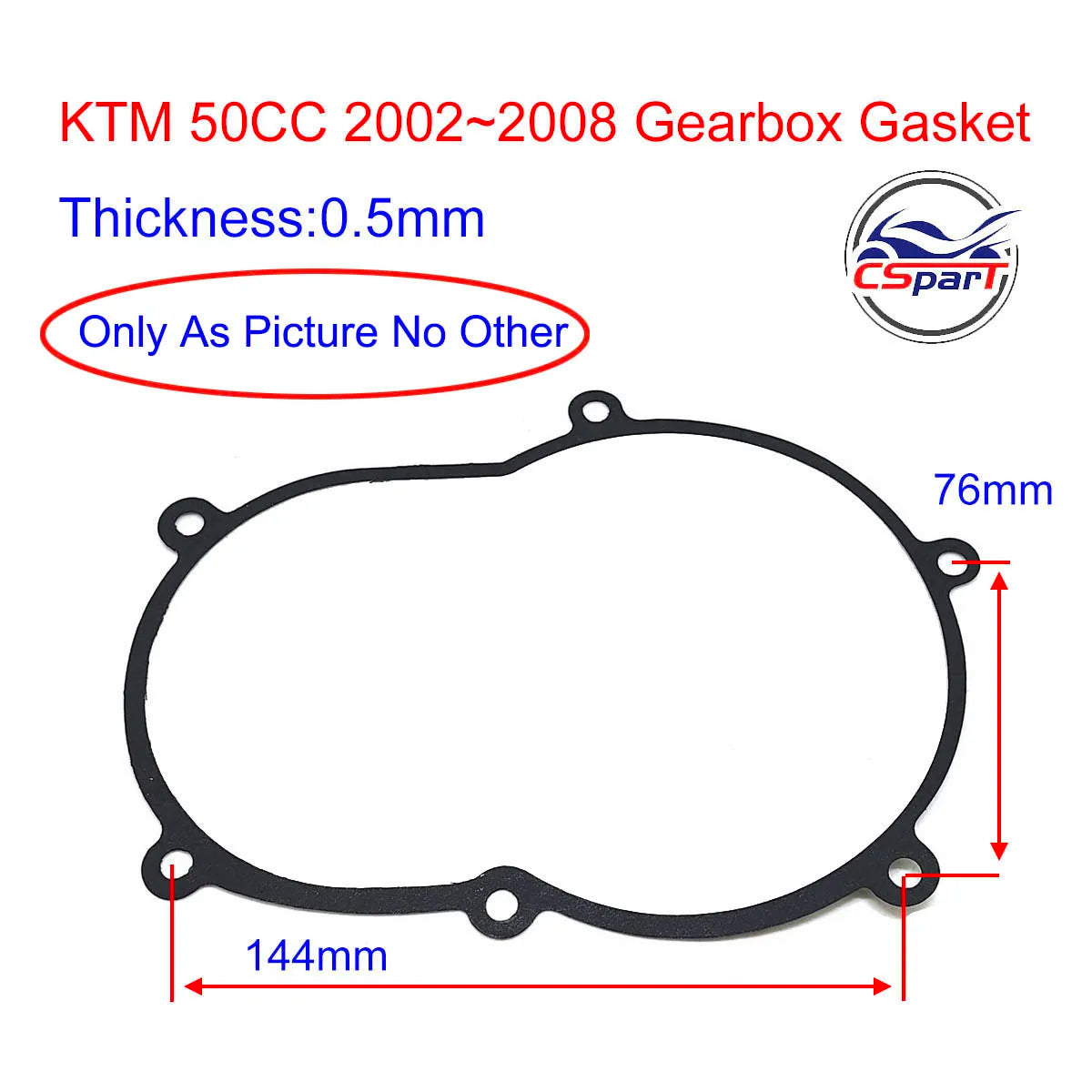 Crankcase Cover Right Gear Kick Starter For  KTM 50 65 50CC 65CC SX  Air Water Cooled Pro JR LC  PRO SR 2001~2008